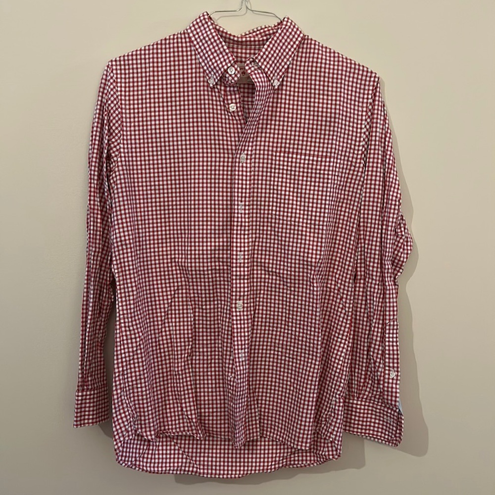 Long sleeve sport button down